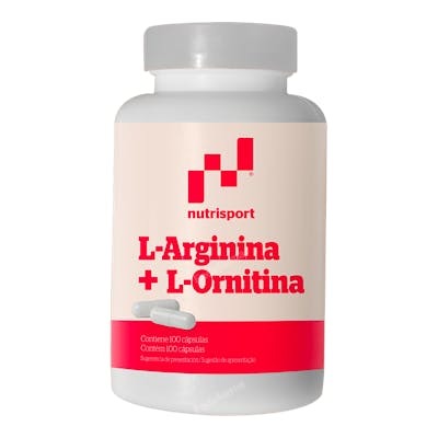 NUTRISPORT L-ARGININA L-ORNITINA 500MG 100CAPSULAS