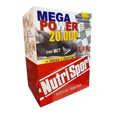 NUTRISPORT MEGAPOWER 20.000 FRESA 40sbrs.