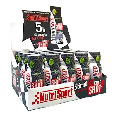 NUTRISPORT STIMUL RED ENER SHOT CAJA 20UNIDX60ML