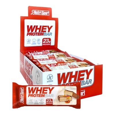 NUTRISPORT WHEY BARRITAS NATA-CARAMELO 12UDS