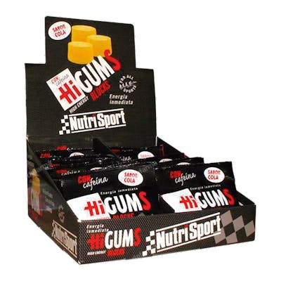 NUTRISPORT HIGUMS sabor cola con cafeina expositor 20bolsas