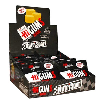 NUTRISPORT HIGUMS sabor citrico con cafeina expositor 20bols