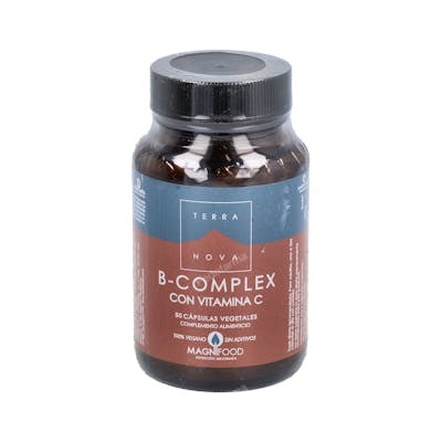 TERRANOVA B-COMPLEX con VIT-C 50vcap.
