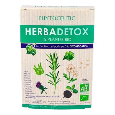 PHYTOCEUTIC HERBADETOX BIO (herbadraine) 20amp. PHYTOCEUTIC