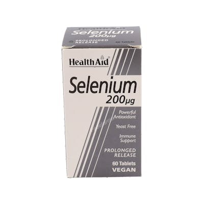 HEALTH AID SELENIUM 200mcg. 60comp. HEALTH AID
