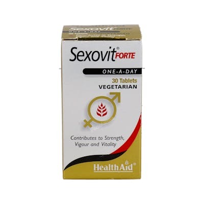 HEALTH AID SEX-O-VIT FORTE 30COMPRIMIDOS HEALTH AID