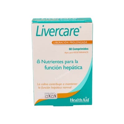HEALTH AID LIVERCARE 60comp. HEALTH AID