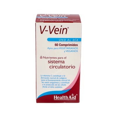 HEALTH AID V-VEIN 60COMPRIMIDOS HEALTH AID