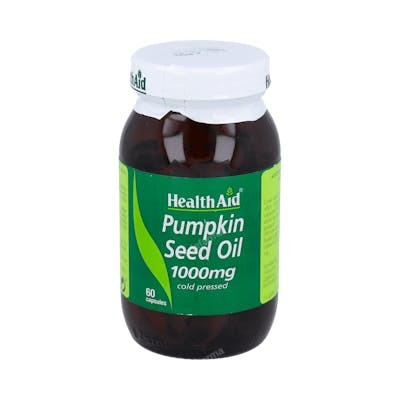 HEALTH AID ACEITE DE SEMILLA DE CALABAZA  60comp. HEALTH AID