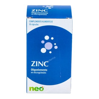 NEO ZINC microgranulos 50cap.