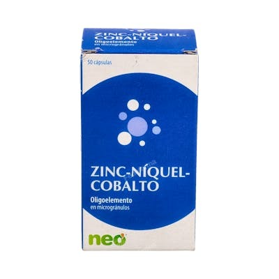 NEO ZINC-NIQUEL-COBALTO microgranulos 50cap.