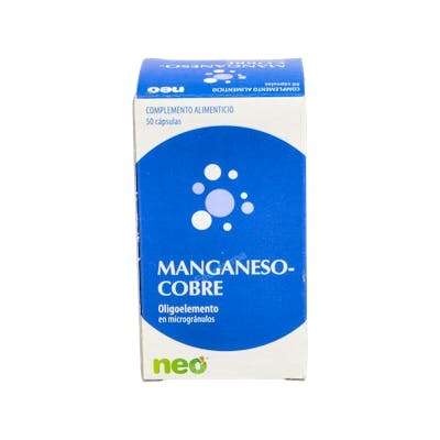 NEO MANGANESO-COBRE microgranulos NEO 50cap.