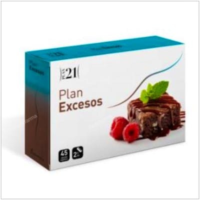 PLAMECA PLAN EXCESOS 45CAPSULAS PLAN 21