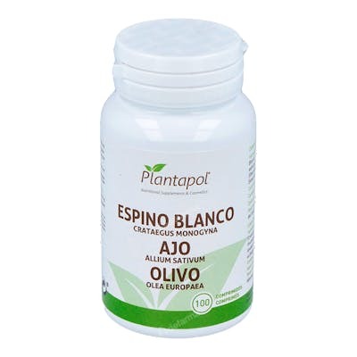 PLANTAPOL ESPINO BLANCO-AJO-OLIVO 100comp.