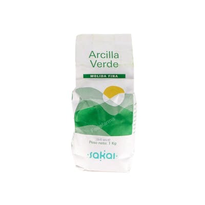 SAKAI ARCILLA VERDE fina 1Kg.