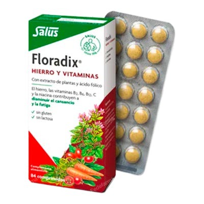 SALUS FLORADIX HIERRO 84comp SALUS