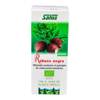 SALUS JUGO DE RABANO NEGRO 200ml. SCHOENENBERGER
