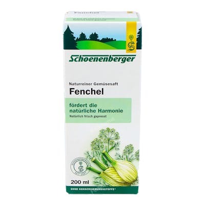 SALUS JUGO DE HINOJO 200ml. SCHOENENBERGER