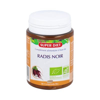 SUPERDIET RABANO NEGRO BIO 80COMPRIMIDOS