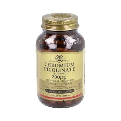 SOLGAR CROMO PICOLINATO 200mcg 90cap.