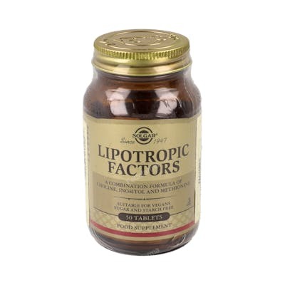 SOLGAR FACTORES LIPOTROPICOS 50comp
