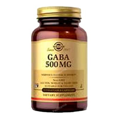 SOLGAR GABA 500mg. 50cap.