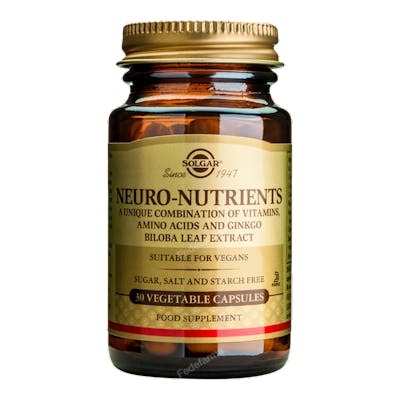 SOLGAR NEURO NUTRIENTS 30VEGICAPSULAS