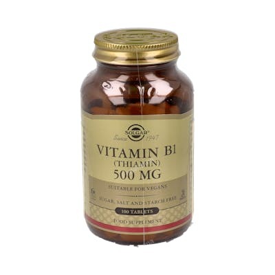 SOLGAR VITAMINA B1 500mg. 100comp.