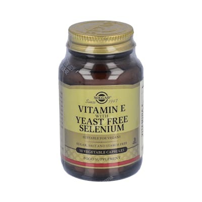 SOLGAR VITAMINA E SELENIO 50VEGICAPSULAS