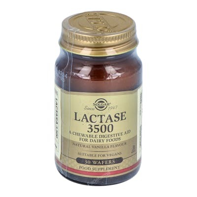 SOLGAR LACTASA 3500 30COMPRIMIDOS MASTICABLES