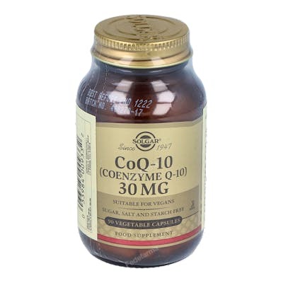 SOLGAR COENZIMA Q10 30mg. 90vegicap.