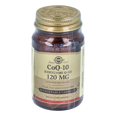 SOLGAR COENZIMA Q10 120mg. 30cap.
