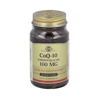 SOLGAR COENZIMA Q10 100mg. 30cap.de gelatina blanda