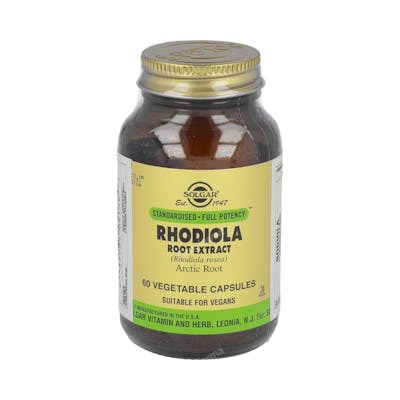 SOLGAR RODIOLA-RAIZ-/RHODIOLA ROSEA) 60VEGICAPSULAS