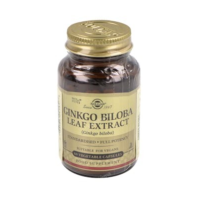 SOLGAR GINKGO BILOBA-HOJA-60VEGICAPSULAS