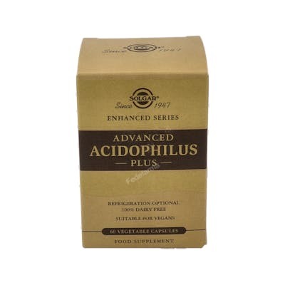 SOLGAR ACIDOPHILUS PLUS AVANZADO 60cap.