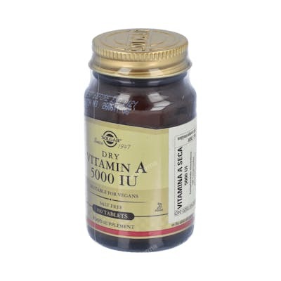 SOLGAR VITAMINA A seca 5000ui palmitato 100comp.