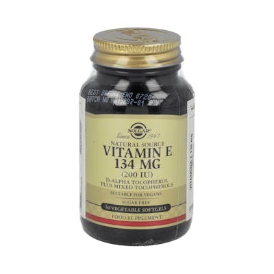 SOLGAR VITAMINA E 200UI (134mg) 50cap.blanda veg.