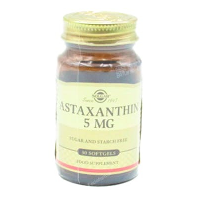 SOLGAR COMPLEJO DE ASTAXANTINA 5mg. 30cap.gel.blanda