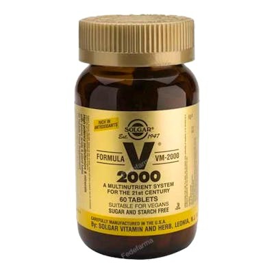SOLGAR FORMULA VM-2000 60COMPRIMIDOS
