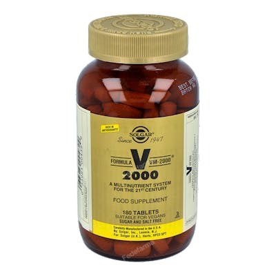 SOLGAR FORMULA VM-2000 180comp.