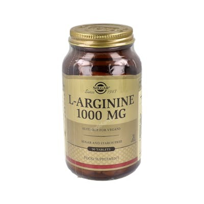 SOLGAR L-ARGININA 1000MG 90COMPRIMIDOS