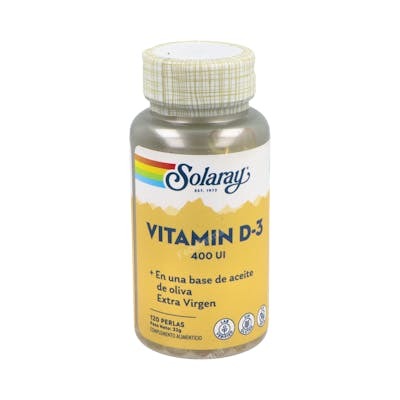 SOLARAY VIT. D3 400ui 120perlas
