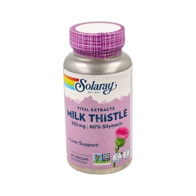 SOLARAY MILK THISTLE 30cap.