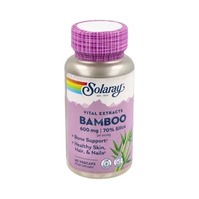 SOLARAY BAMBOO 300mg. 60cap.