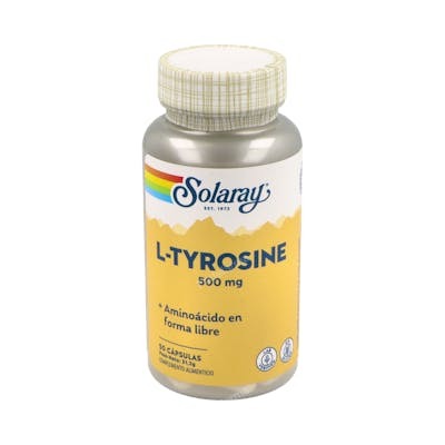 SOLARAY L-TIROSINA 500mg. 50cap.