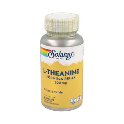 SOLARAY L-TEANINA (THEANINE) 200MG 45CAPSULAS