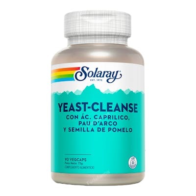 SOLARAY YEAST CLEANSE 90cap.