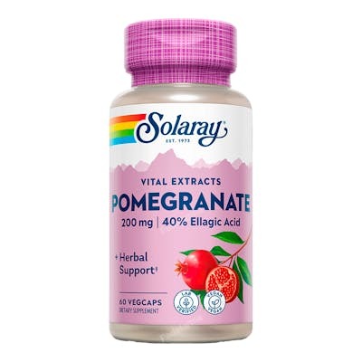 SOLARAY POMEGRANATE granada 200mg. 60cap.