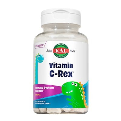 KAL VITAMINA C REX 100 DINOSAURIOS MASTICABLES KAL